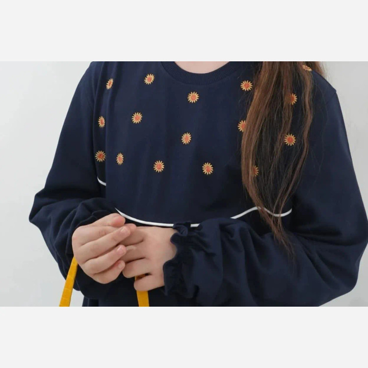 تونیک نخ پنبه دخترانه در دو رنگ