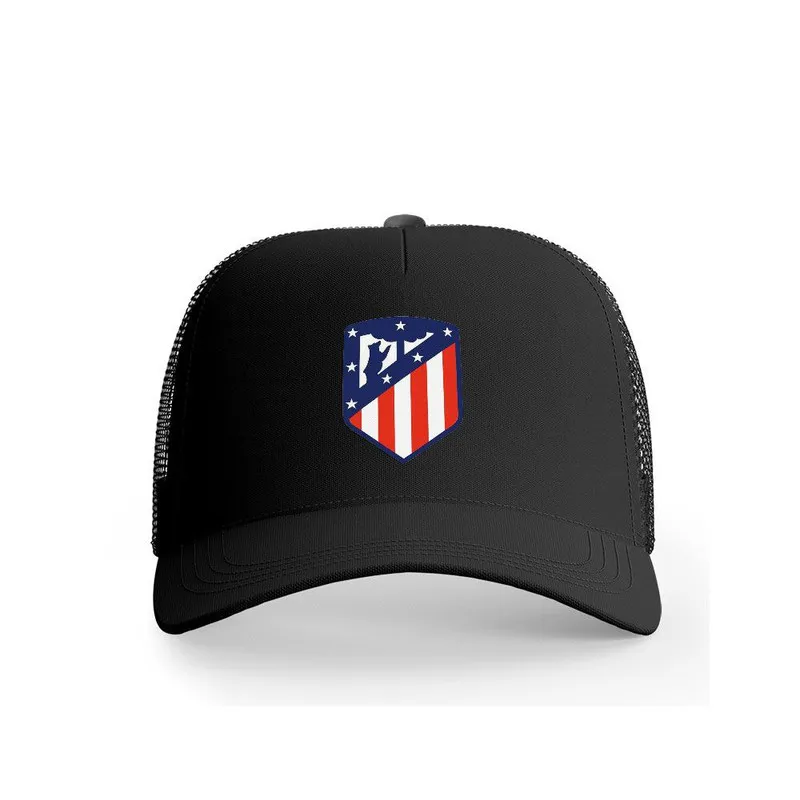 کلاه کپ طرح تیم ورزشی آتلتیکو مادرید جنس کتان