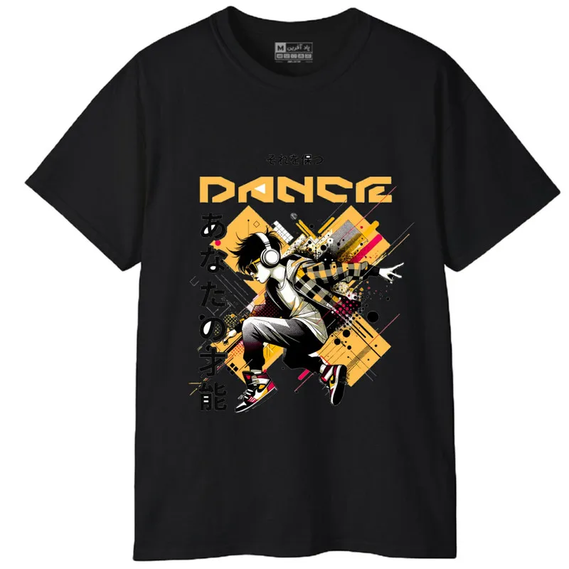 تیشرت آستین کوتاه مردانه پاد آفرین مدل کارتونی کد 1275
