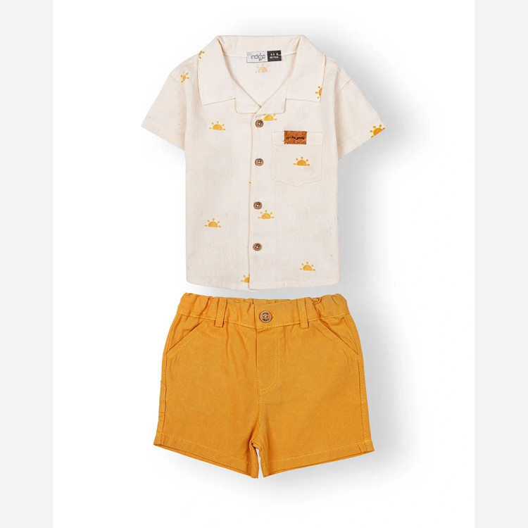 پیراهن و شلوارک پسرانه طرح زانیار