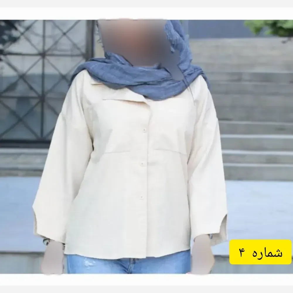 مانتو کتی زنانه کوتاه شانتو صوفیا سایز بزرگ