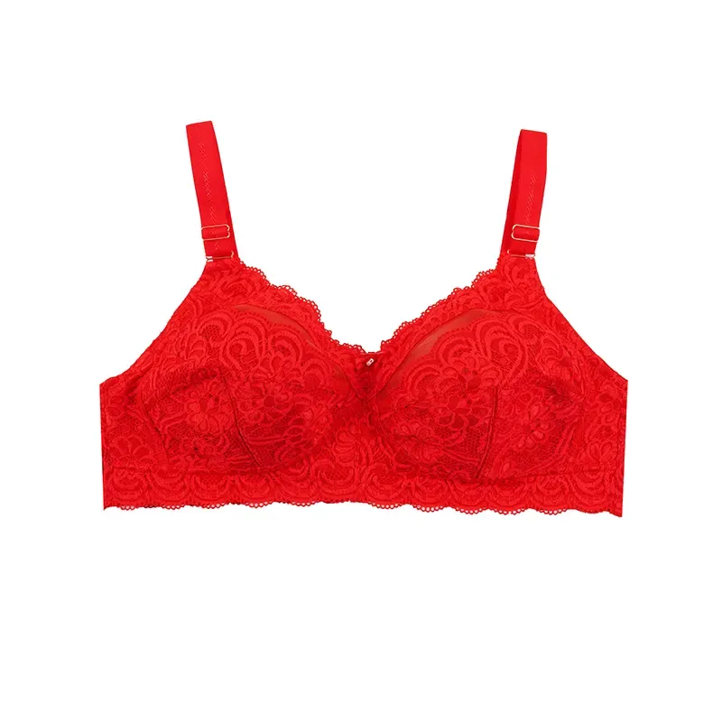 سوتین دانتل کمر ژله ای بدون فنر کاپ B برند شب تاب
