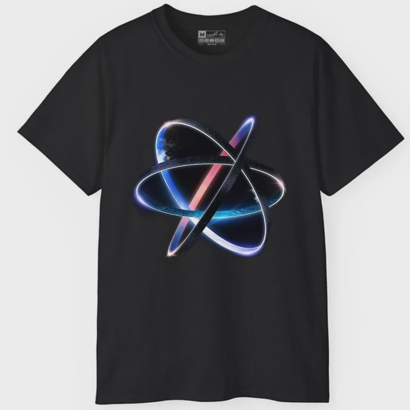 تیشرت آستین کوتاه مردانه یقه گرد طرحدار کد 938