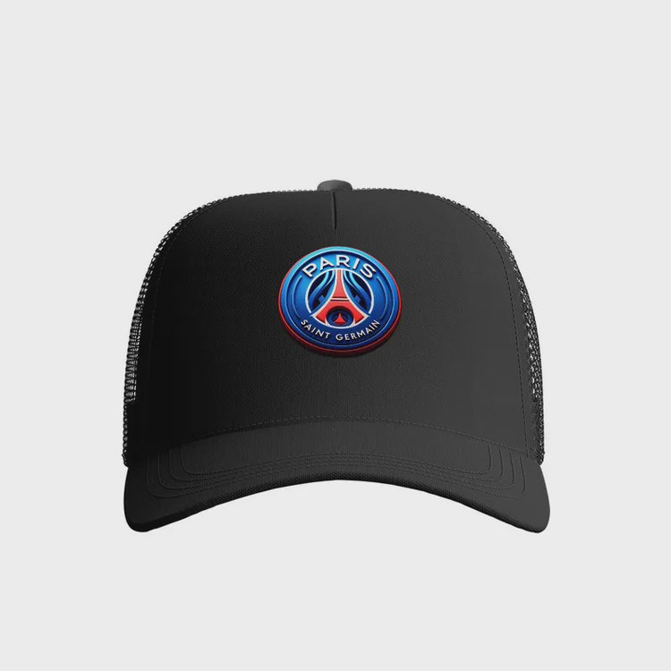 کلاه کپ مدل فوتبالی پاریس سنت ژرمن PSG جنس کتان قابل تنظیم