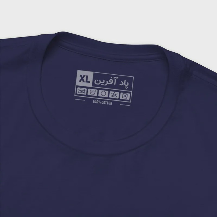 تیشرت آستین کوتاه مردانه یقه گرد طرح گربه کد 157 جنس نخی