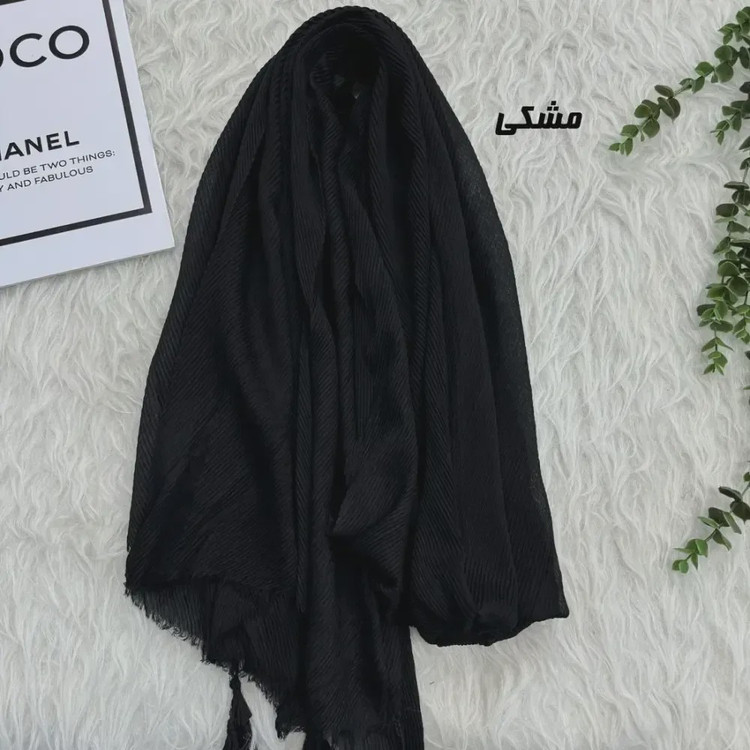 شال وارداتی سوپرنخ برشکا طرح تیغ ماهی سایز 204 در 84 سانتیمتر