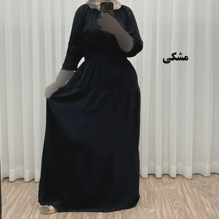 پیراهن ساحلی نخی زنانه مدل خسته فری سایز مناسب تا سایز 46
