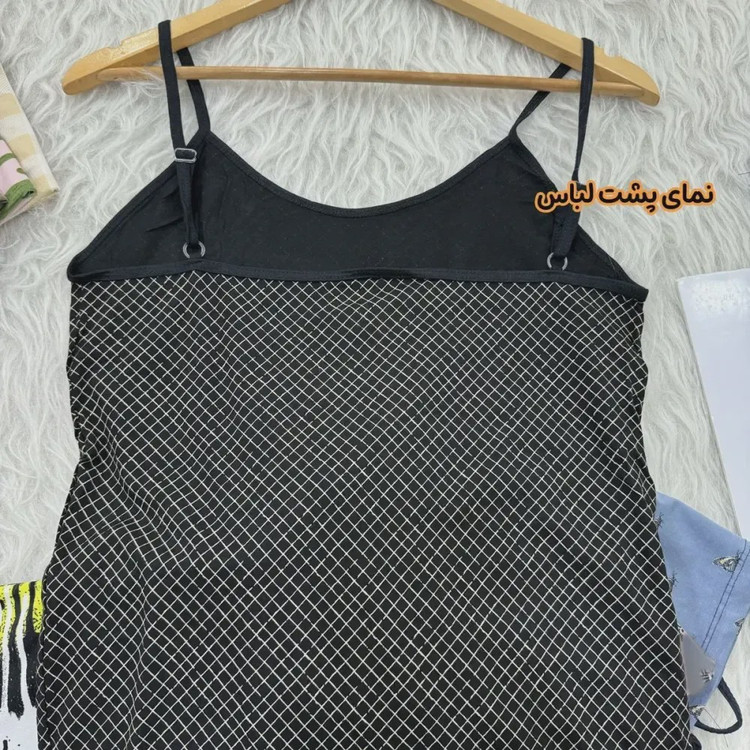 تاپ بندی زنانه طرحدار وارداتی جنس پنبه مناسب استفاده روزمره