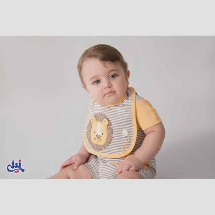 پیشبند نوزادی نخ پنبه ضد حساسیت نیلی