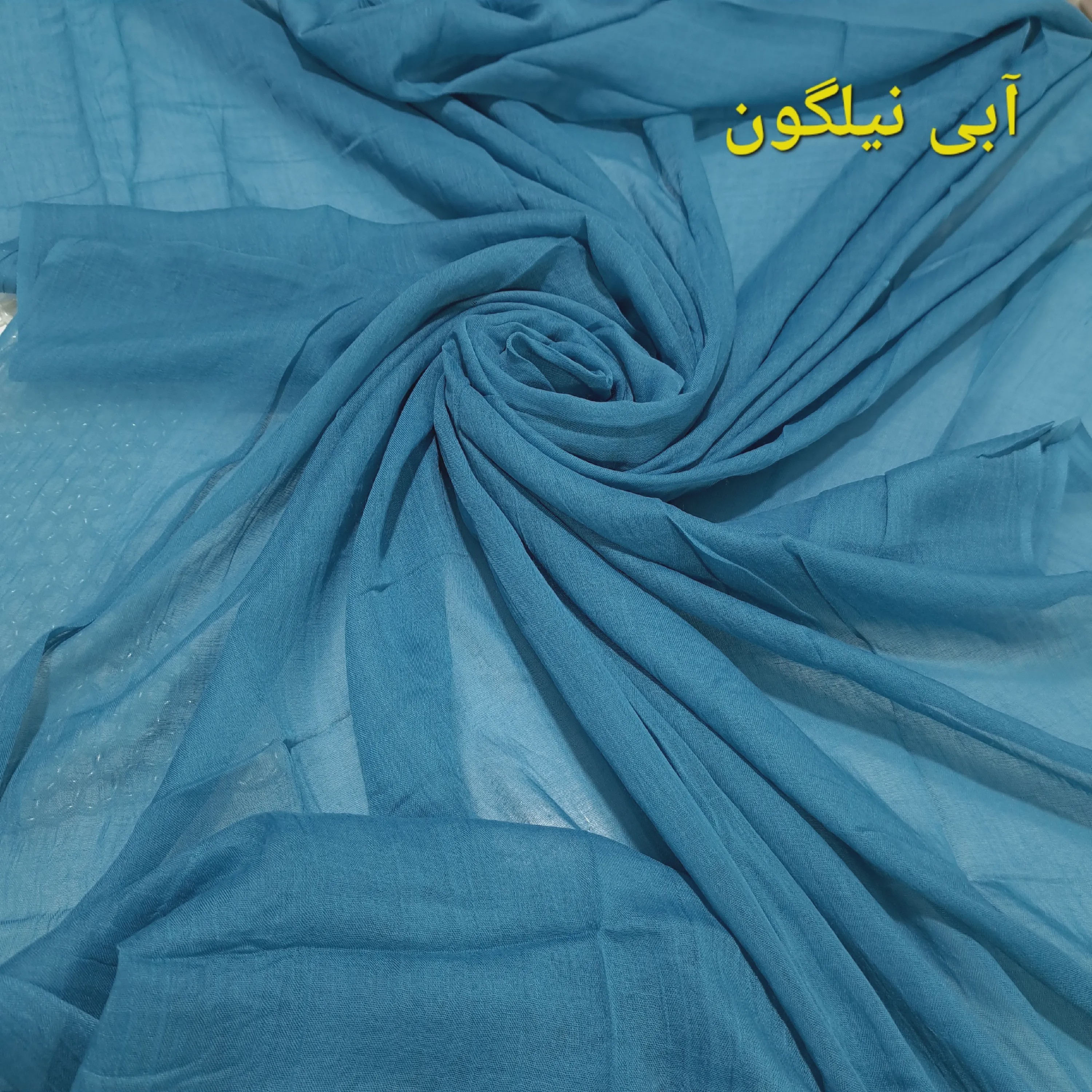شال نخی سوپر نخ گیاهی ساده ابعاد 200 در 80 مناسب بهار و تابستان