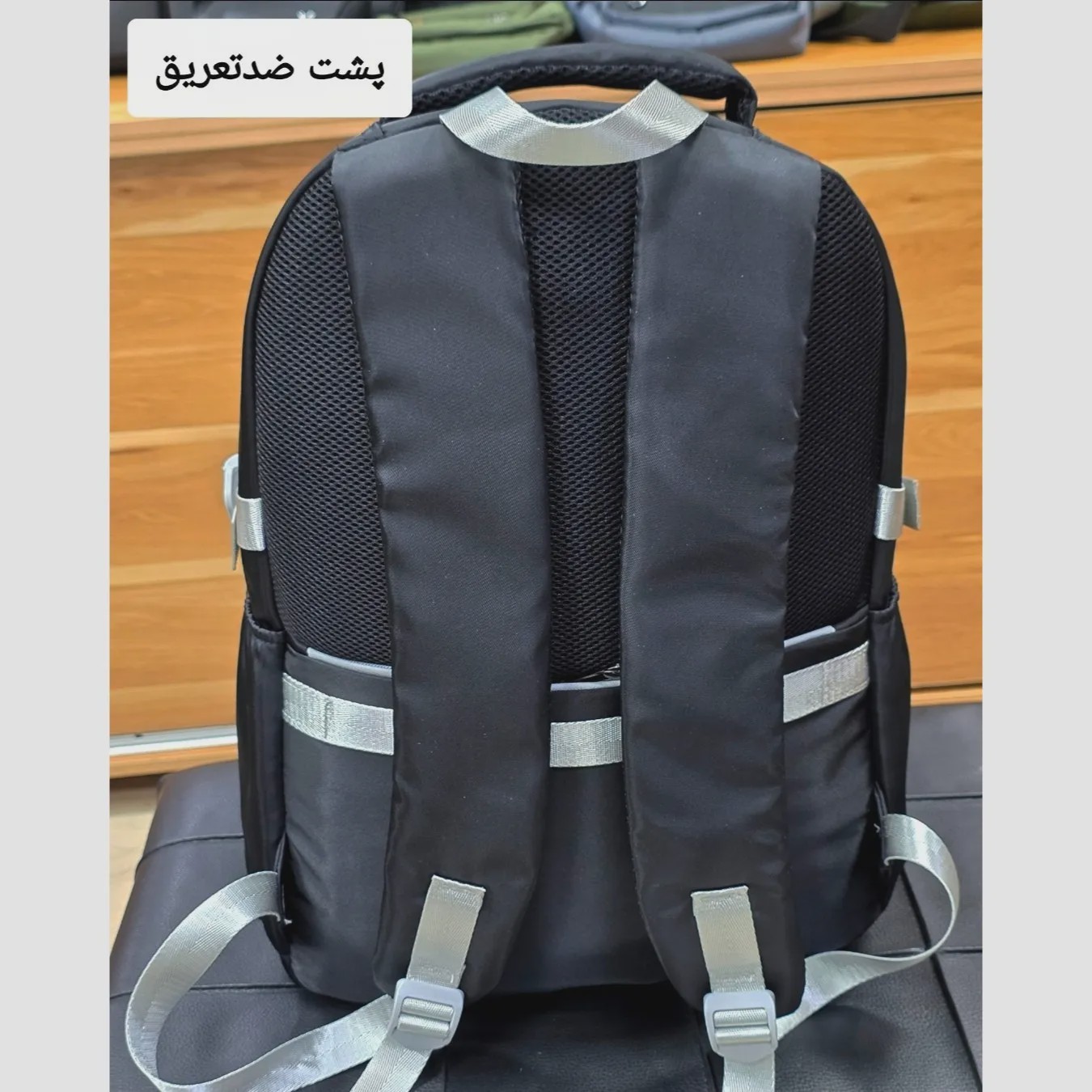کوله پشتی اسپرت جادار ضد آب پارچه ریپس خارجی