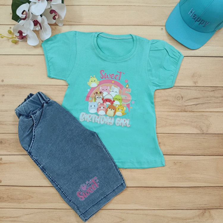 تیشرت شلوارک دخترونه Sweet