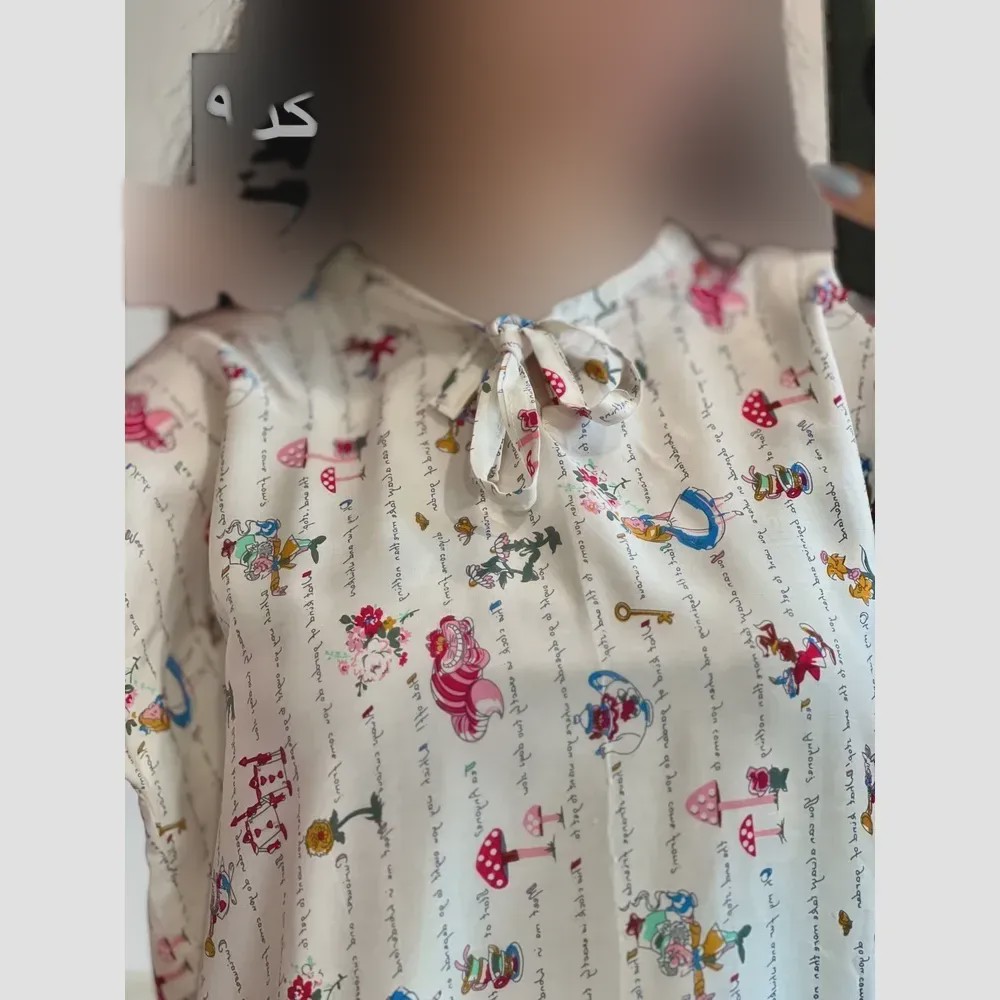 تیشرت نخی دلربا فری سایز زنانه خنک و لطیف