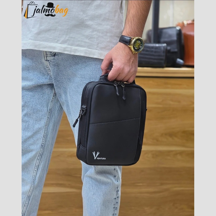 کیف دوشی دستی اسپرت ضد آب اسکین و برزنت خارجی