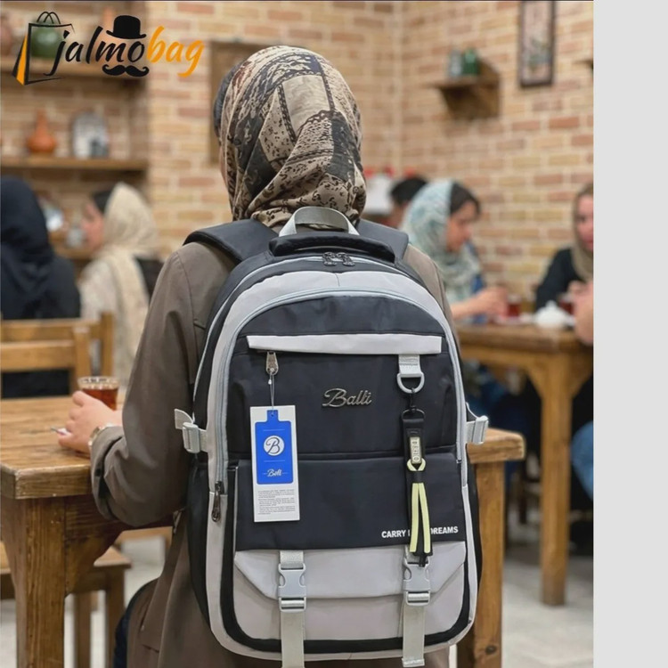 کوله پشتی اسپرت جادار ضدآب پارچه ریپس خارجی