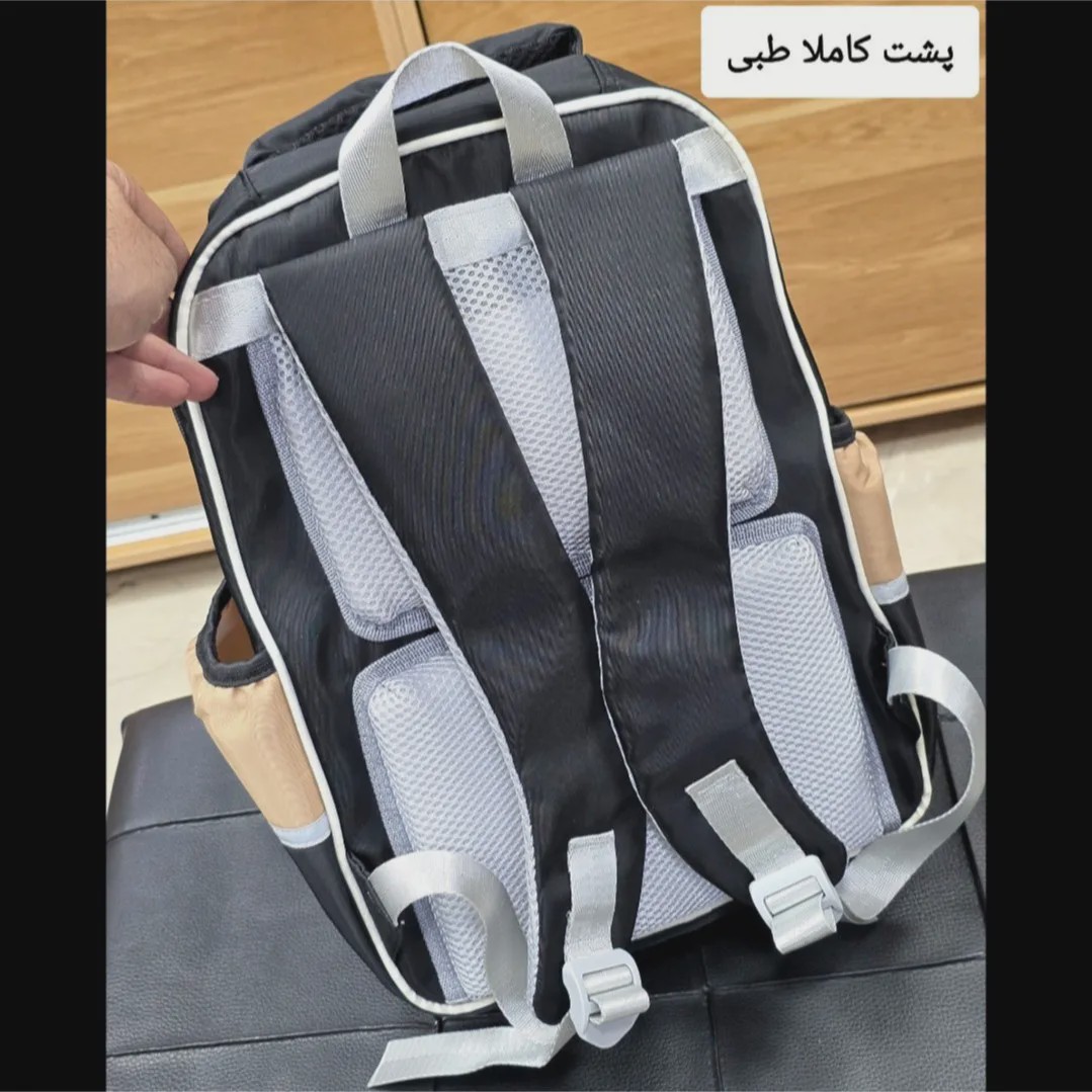کولهپشتی دخترانه طرح تدی برند پرزیدنت مناسب پیش دبستانی و ابتدایی