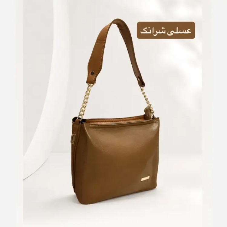 کیف زنانه چرم مصنوعی روزمره و مجلسی بند بلند (2)