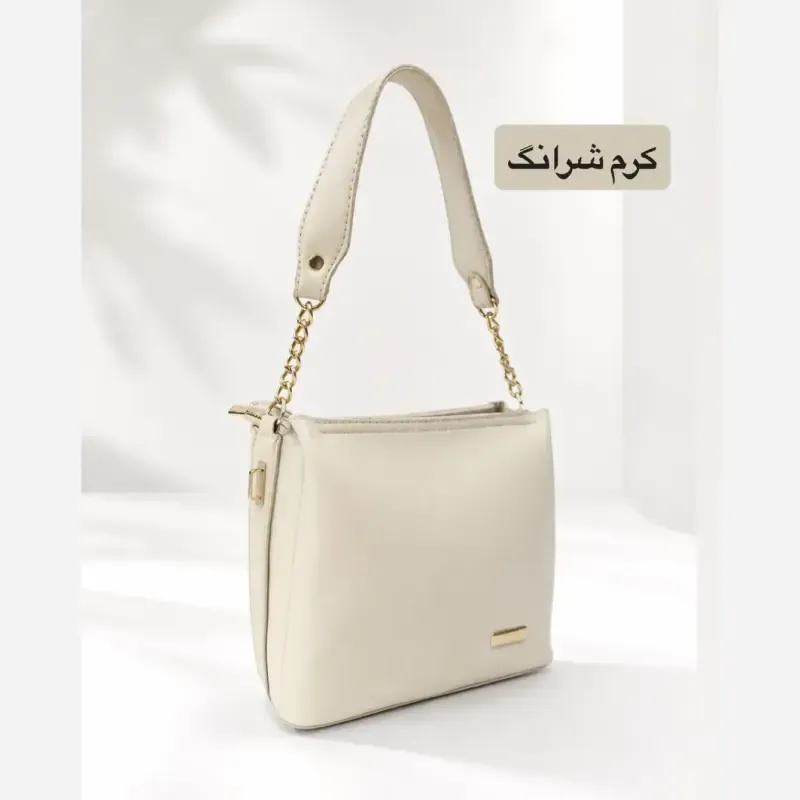 کیف زنانه چرم مصنوعی روزمره و مجلسی بند بلند (2)