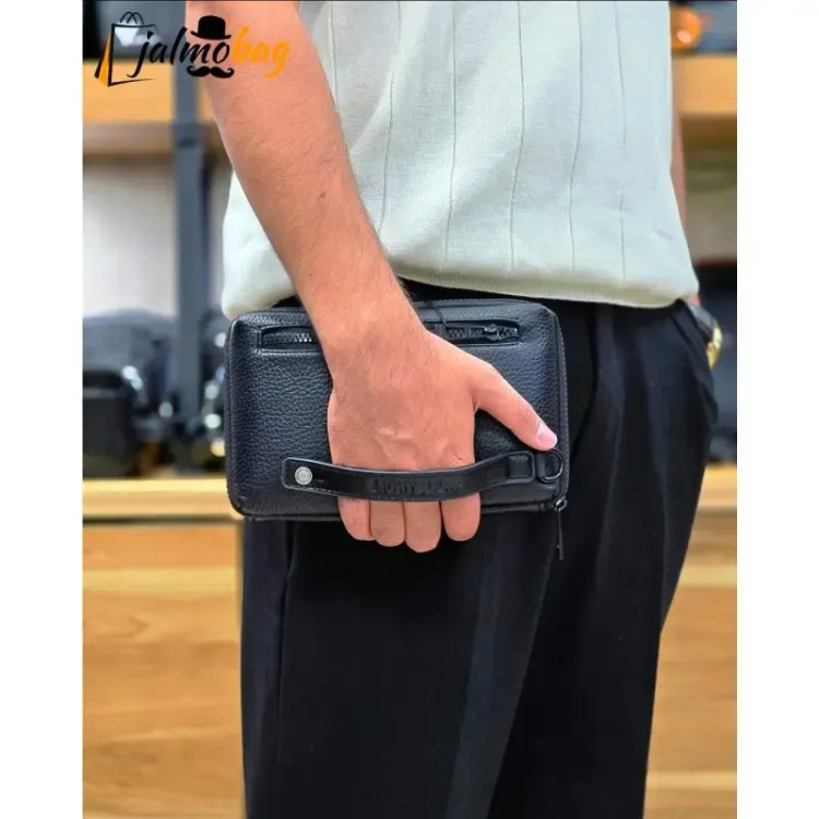 کیف دستی پاسپورتی مونت بلانک چرم وارداتی
