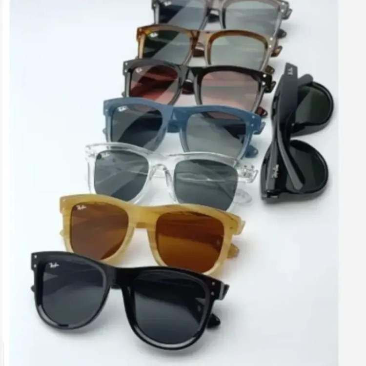 عینک آفتابی ری بن مدل ویفرر ریورس Ray-Ban RBR0502S با فریم کائوچویی و محافظت UV400