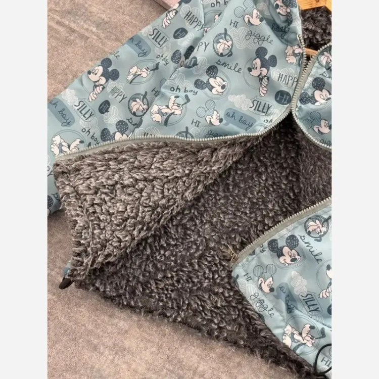 سویشرت بچه گانه تو خز ضد آب مناسب 2 تا 9 سال (2)