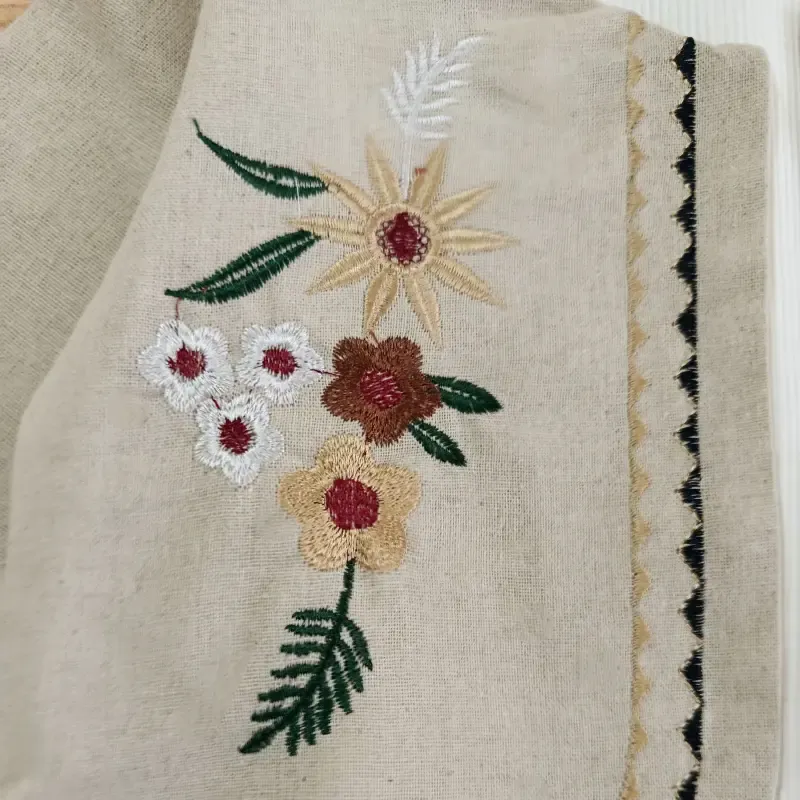 سه تکه گلدوزی دخترانه مجلسی تاپ و کت و دامن سایز 1 تا 3