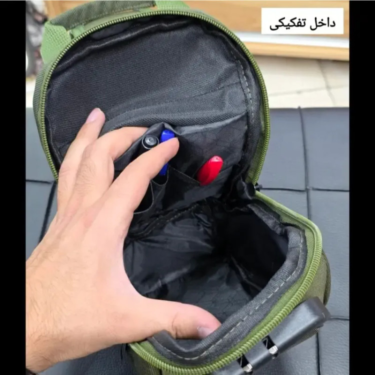بادی بگ بنج جادار برزنت آبگریز قفل دار کد 1214