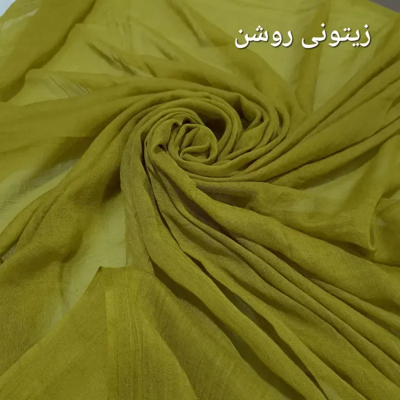 شال نخی سوپر نخ گیاهی ساده ابعاد 200 در 80 مناسب بهار و تابستان