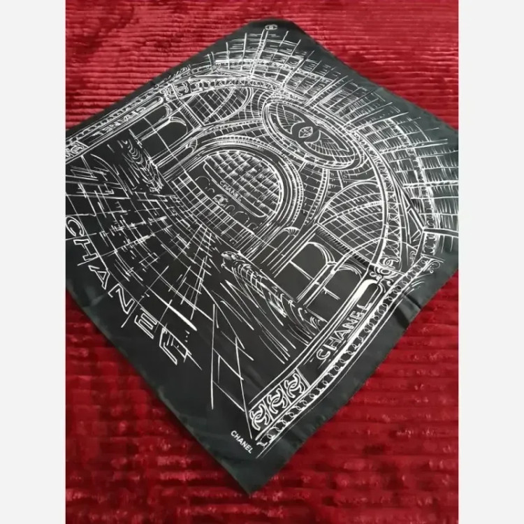 مینی اسکارف اسپرت تویل ابریشم قواره 75 برند HPS