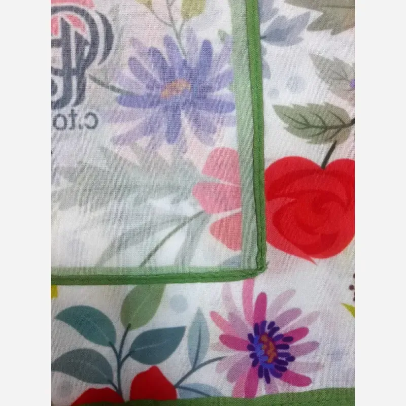روسری مجلسی طرح گلناز قواره بزرگ 140 سانتیمتر نخ کاستوم سیتو