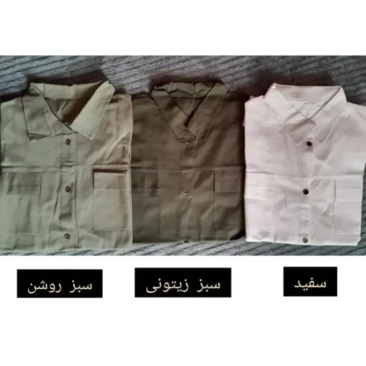 مانتو زنانه کتان اداری قد 85 سانت سایز بزرگ