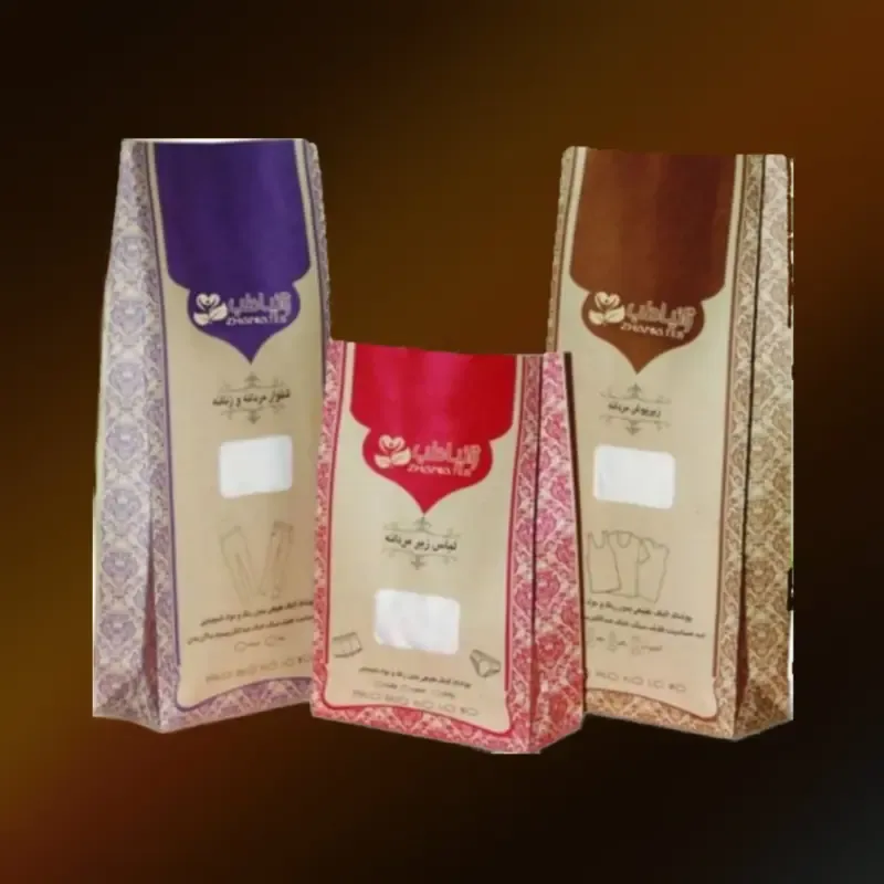 شلوار راحتی مردانه نخی رنگ کرم روشن سایز L و XL