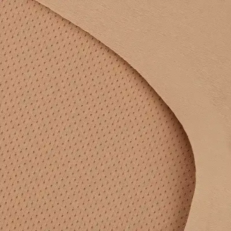 شورت پروتز گنی زنانه کمر بلند قزندار رنگ کرمی