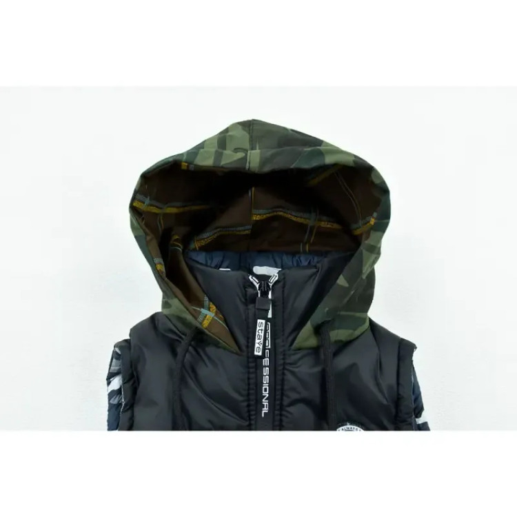 پافر چریکی پسرانه آبی شمعی پاییزه و زمستانه