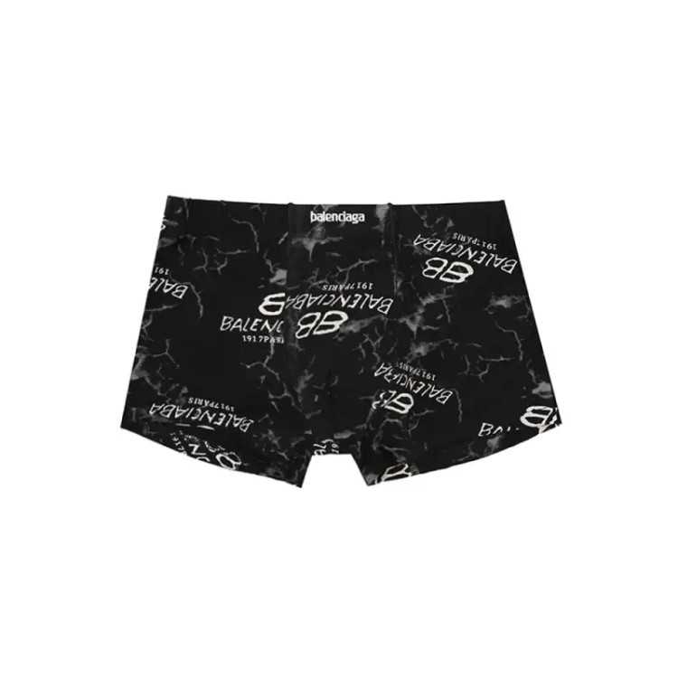 شورت مردانه نیم پا نخ و پنبه لاکرا طرح balenciaba فری سایز