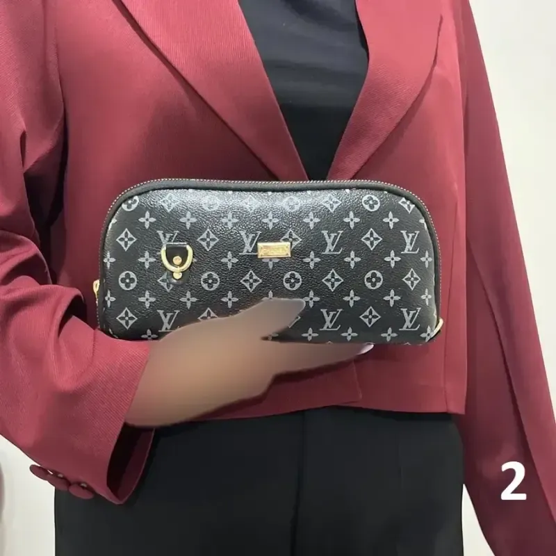 کیف دستی و دوشی زنانه طرح دار چرم صنعتی