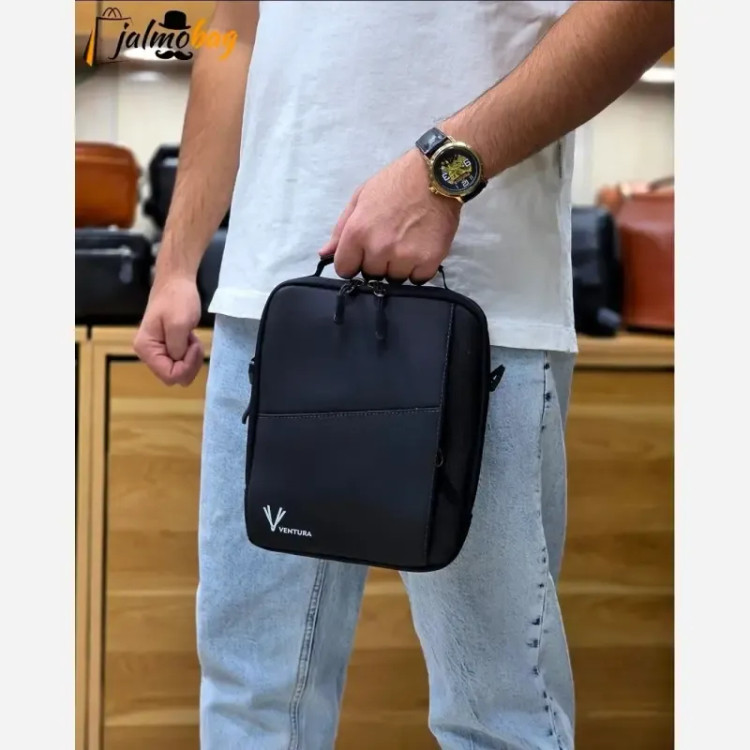 کیف دوشی دستی اسپرت برزنت و اسکین ضد آب