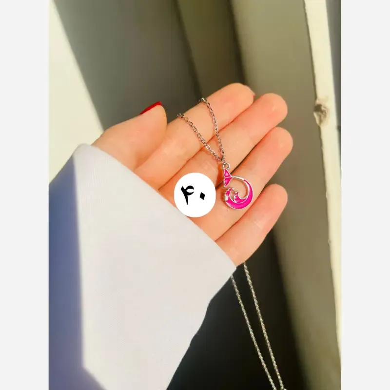 گردنبند دخترانه پینترستی استیل رنگ ثابت