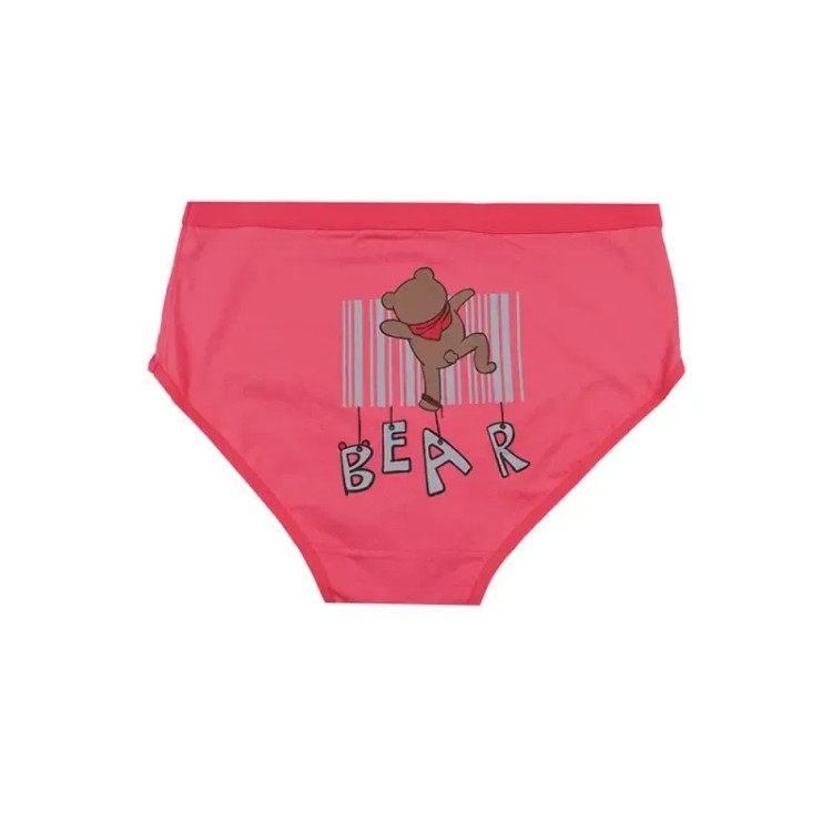 شورت اسلیپ زنانه نخی چاپی طرح خرس BEAR برند بانو سایز 2XL