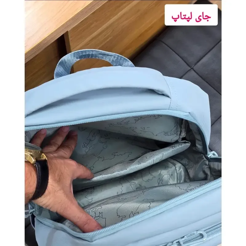 کوله پشتی پاستیلی اسپرت پریزیدنت جنس پارچه خارجی سیلیکونی ضد خش و ضد تعریق