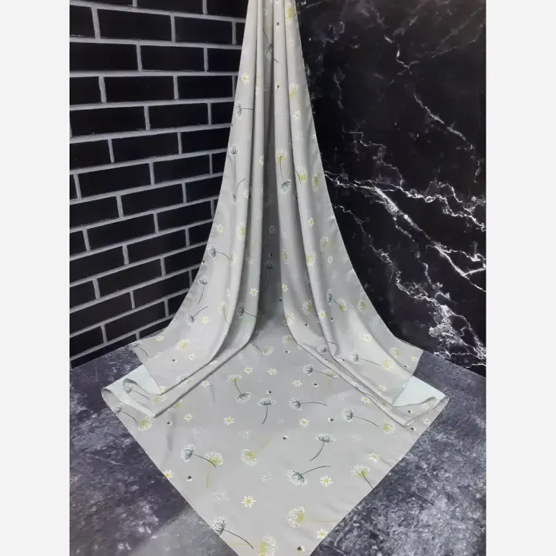 روسری نخی قاصدک طرح سهراب قایق 140 سانتی متر