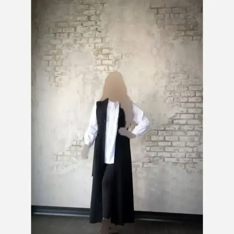 وست و کمربند زنانه طرح نلا جنس کرپ مازراتی قد 140
