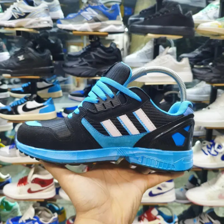 کتونی ادیداس ZX 8000 آبی مشکی مردانه