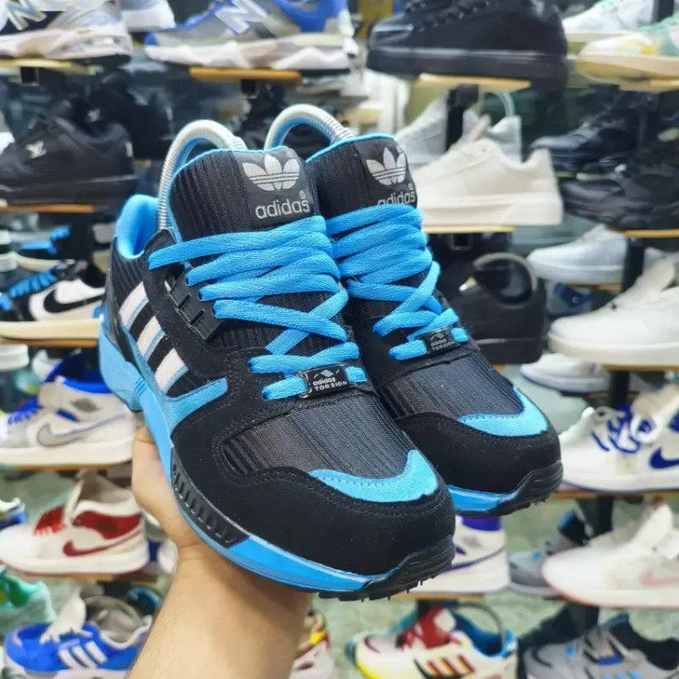 کتونی ادیداس ZX 8000 آبی مشکی مردانه