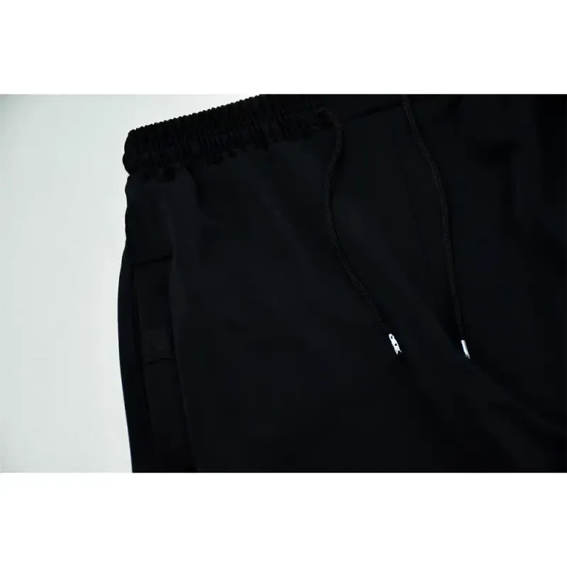 شلوار مردانه غواصی قواره بزرگ راسته مشکی