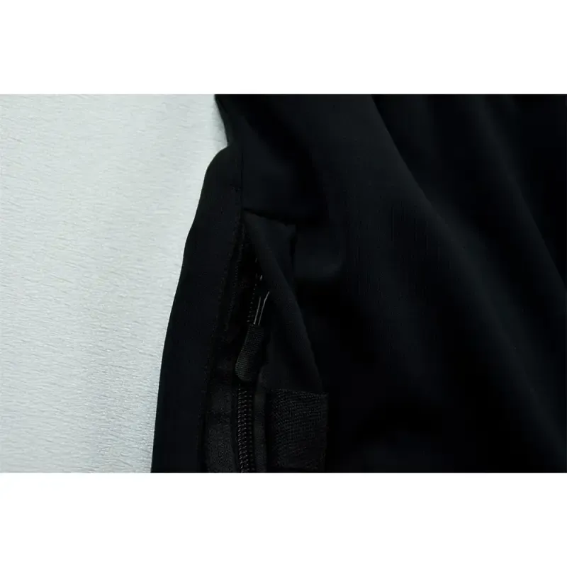 شلوار مردانه غواصی قواره بزرگ راسته مشکی