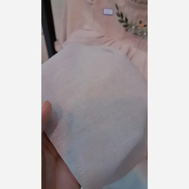 ست تونیک و شلوار کتان پنبه دخترانه مدل شکوفه