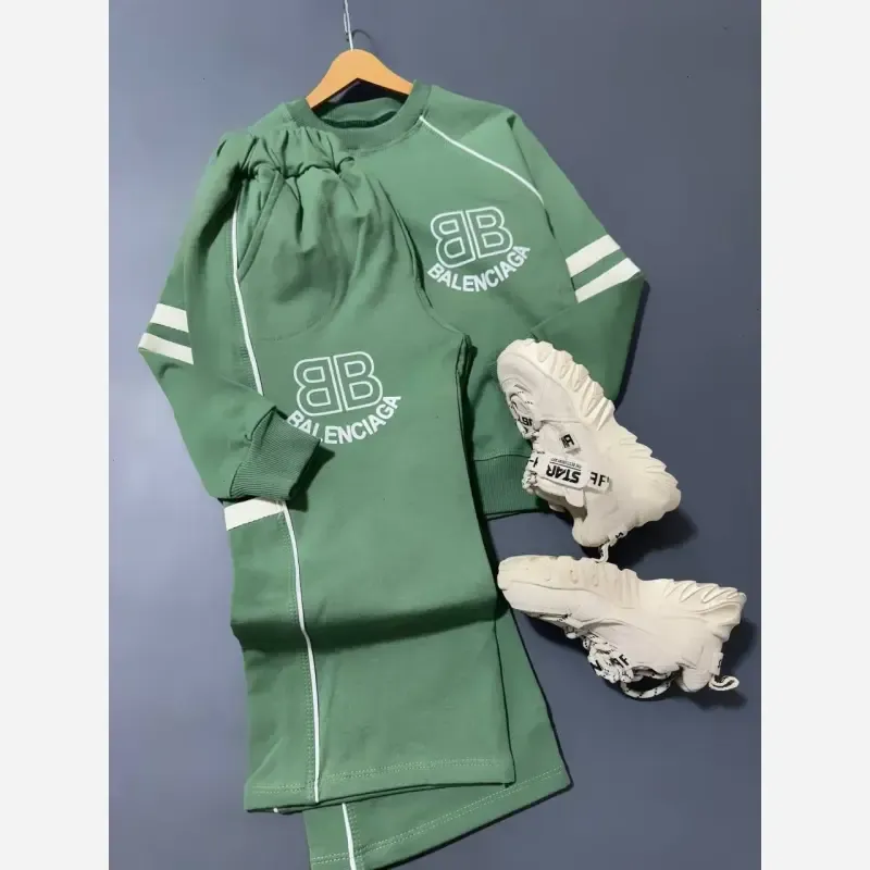 ست بلوز شلوار اسپرت پسرانه بالنسیاگا دورس سایز 45 تا 60