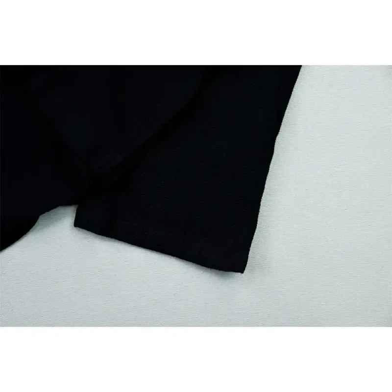 ست پیراهن و شلوار مردانه پنبه حصیری مشکی