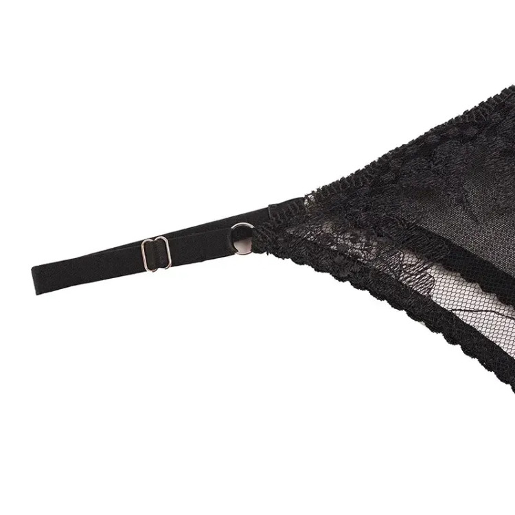 ست شورت و سوتین تور فنردار ژینا سایز 75 تا 90